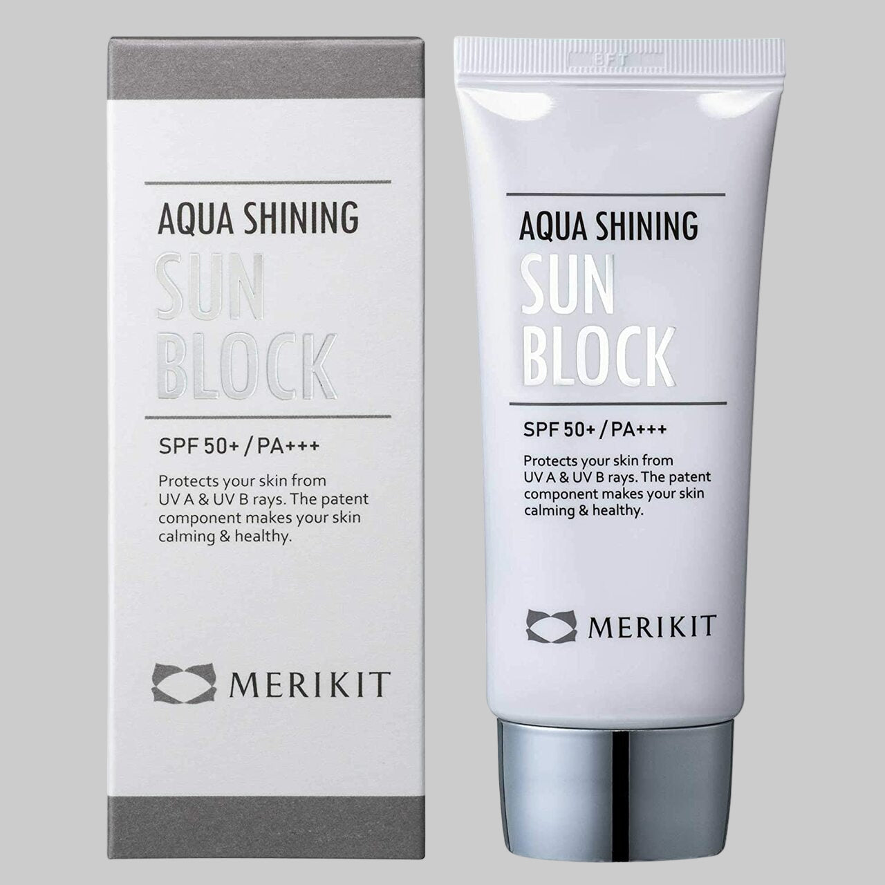 Bloqueador solar brillante Merikit Aqua