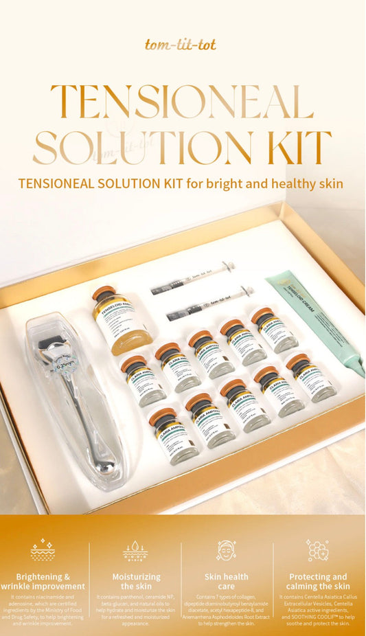 The Tom-Tit-Tot Tensioneal Solution Kit: A Complete Anti-Aging System in One Box