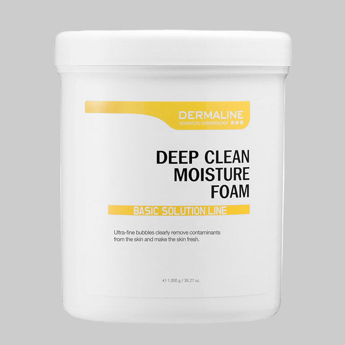 Dermaline Deep Clean Moisture Foam 1000g – Gentle Cleansing & Hydration