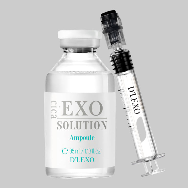 D’LEXO Cica Exo Solution Ampoule – Soothing & Skin Barrier Support