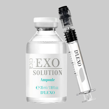 D’LEXO Cica Exo Solution Ampoule – Soothing & Skin Barrier Support