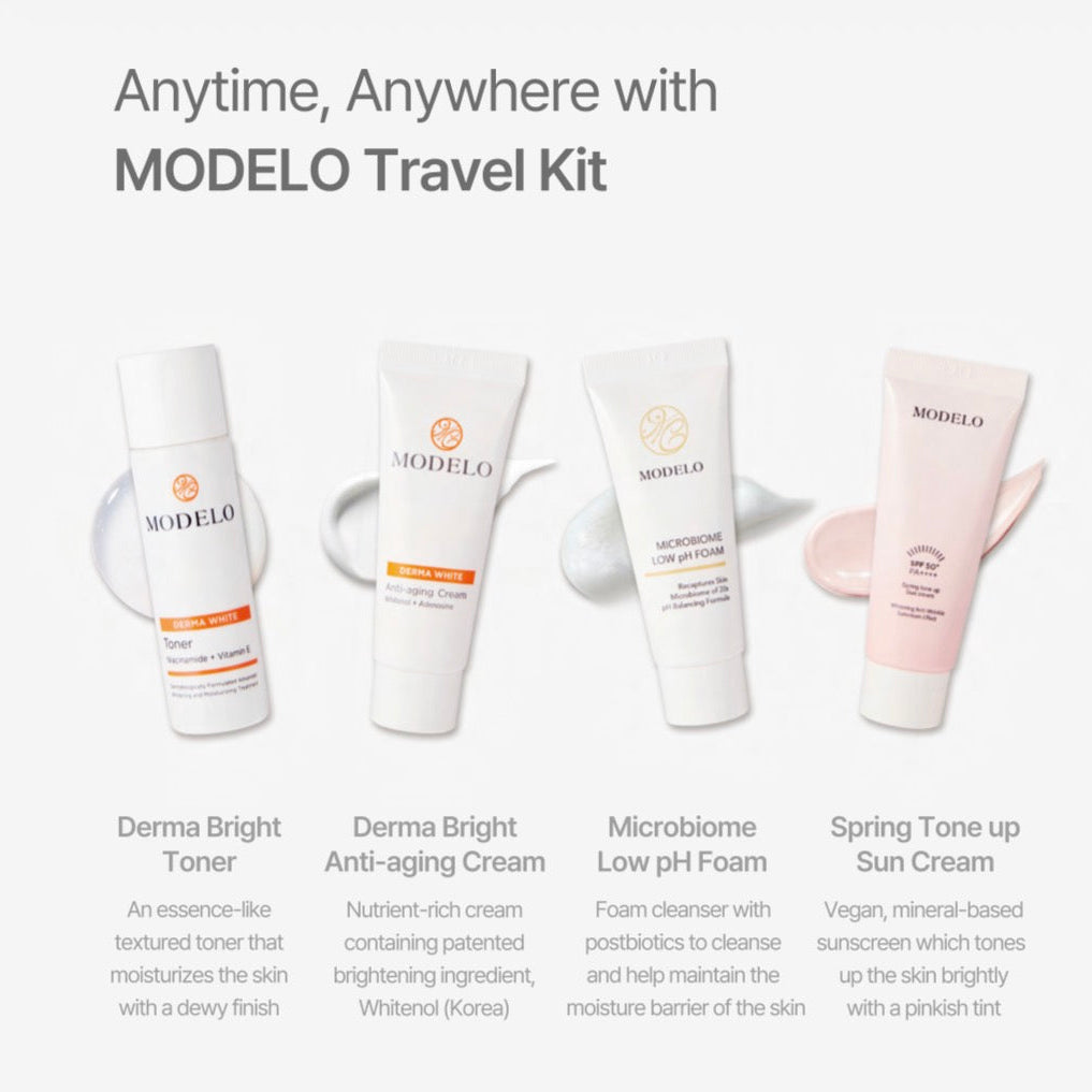 Modelo Travel Kit – Complete Skincare Essentials On-the-Go ✈️