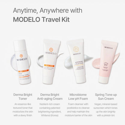 Modelo Travel Kit – Complete Skincare Essentials On-the-Go ✈️