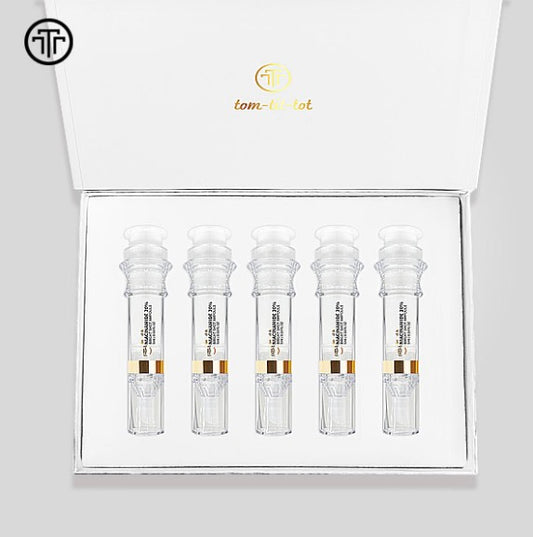 Tom-Tit-Tot Niacinamide 20% Bright Shot Ampoule 5ml x 5EA | Brightening & Anti-Wrinkle Serum | PDRN + Gold + Exosome | Tom Tit Tot K-Beauty