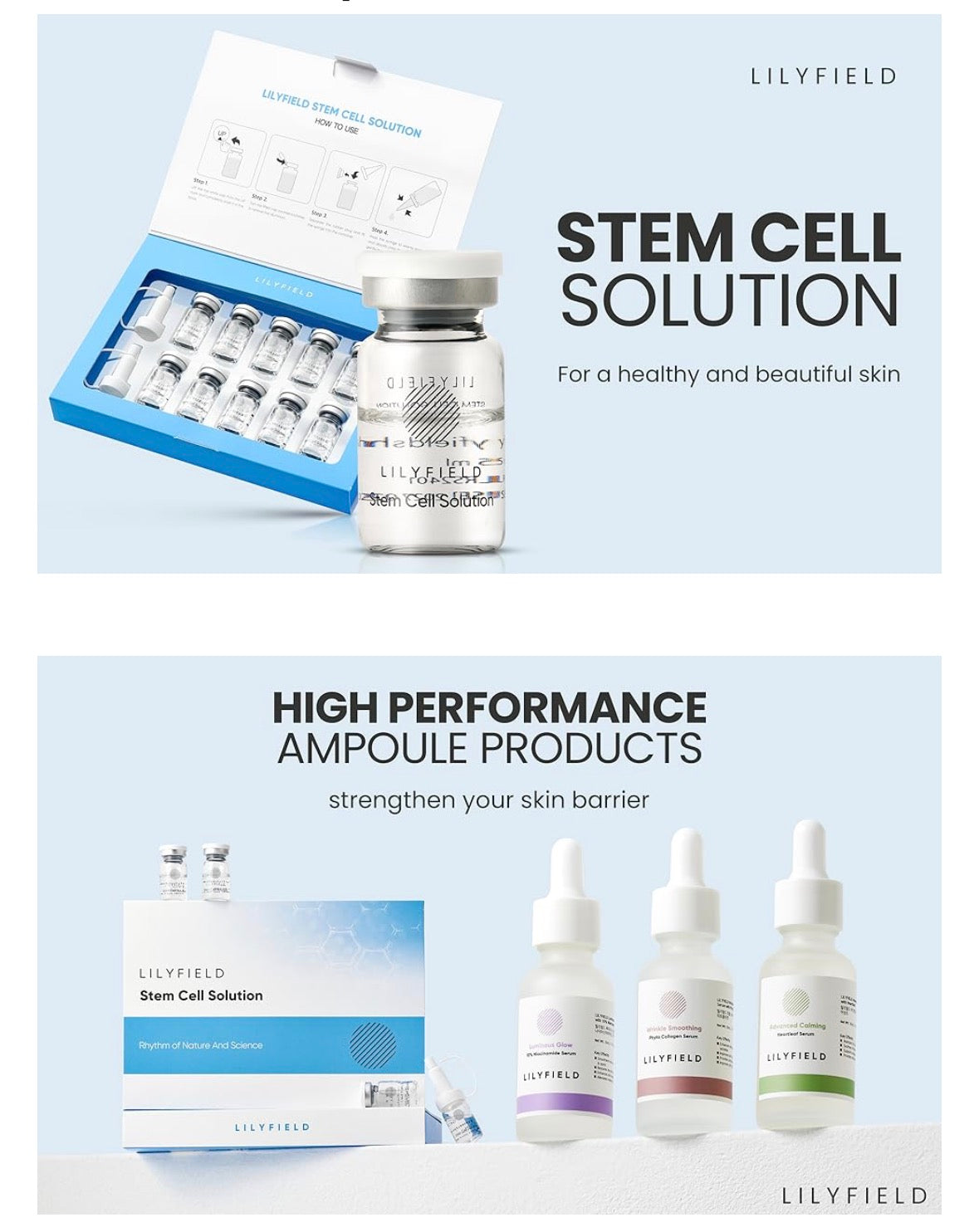 LilyField Stem Cell (5ml x 10 Vials)