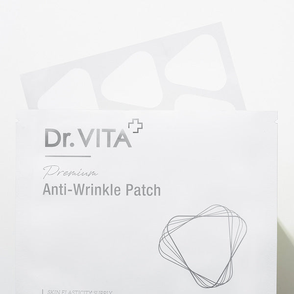 Dr. Vita Anti-Wrinkle Patch – Collagen & Hyaluronic Acid Wrinkle Smoothing Patches (60-Pack)