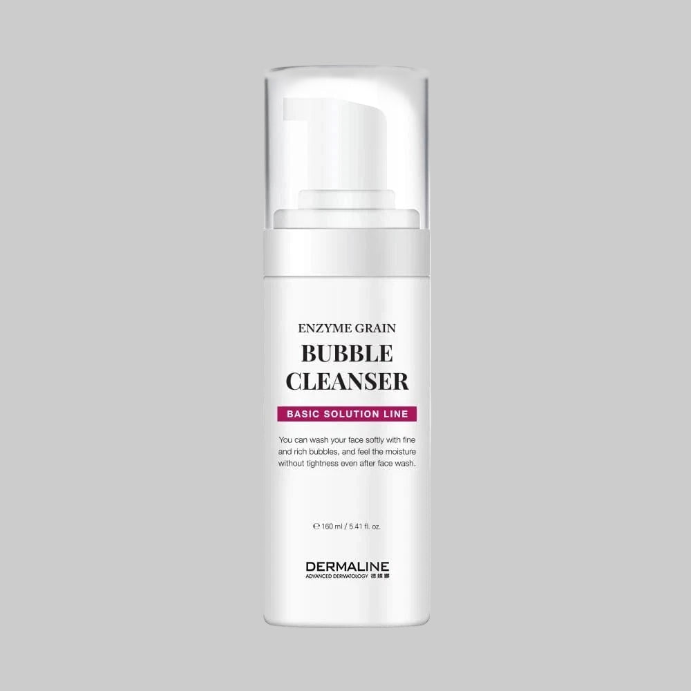 Enzyme Dermaline Bubble Cleanser – Gentle Deep-Cleansing & Skin Renewal