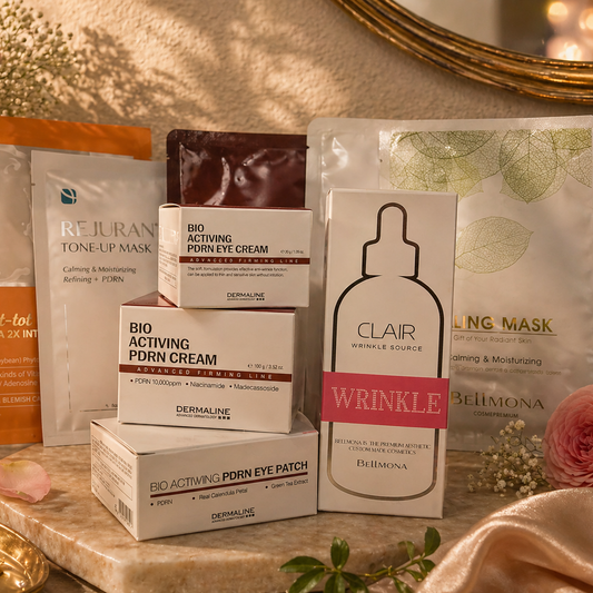 K-Beauty Gift Set – PDRN Wrinkle Skincare Bundle | Glow-Unique