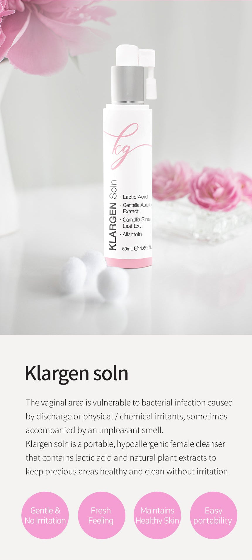 Klargen Soln – Gentle Vaginal Care & Hydration Support